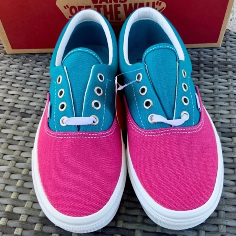 ❇️ - New Vans Era Colorblock Sneaker in women’s 7.5 - Picture 3 of 6